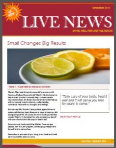 Newsletter design and layout service